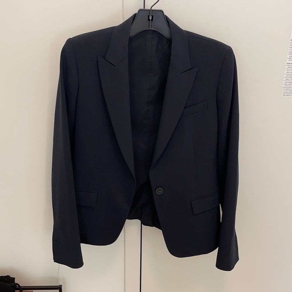 Theory Navy Blue Blazer